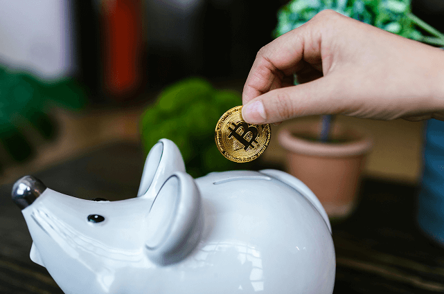 Woman looking at phone with excitement