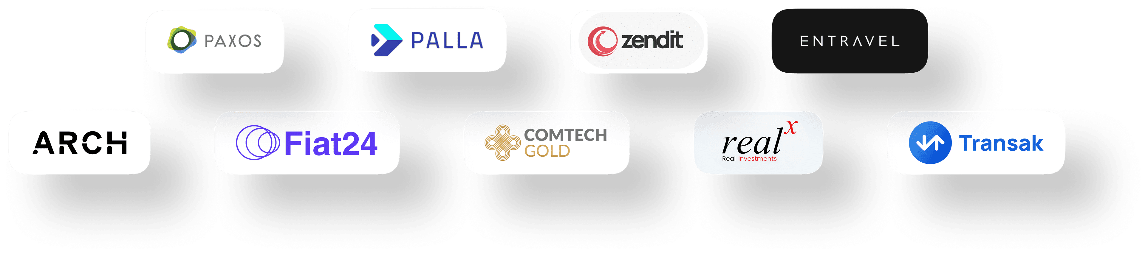A collage of industry-leading brands supported by bepay